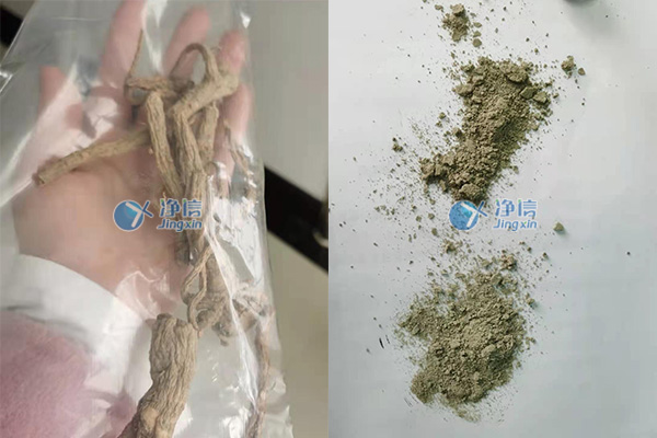 樣品研磨前后實(shí)驗(yàn)效果圖