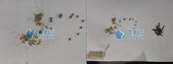 茶葉樣本前處理研磨實驗效果