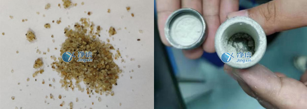 樣品研磨前后效果圖